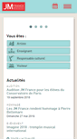 Mobile Screenshot of jmfrance.org