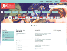 Tablet Screenshot of jmfrance.org